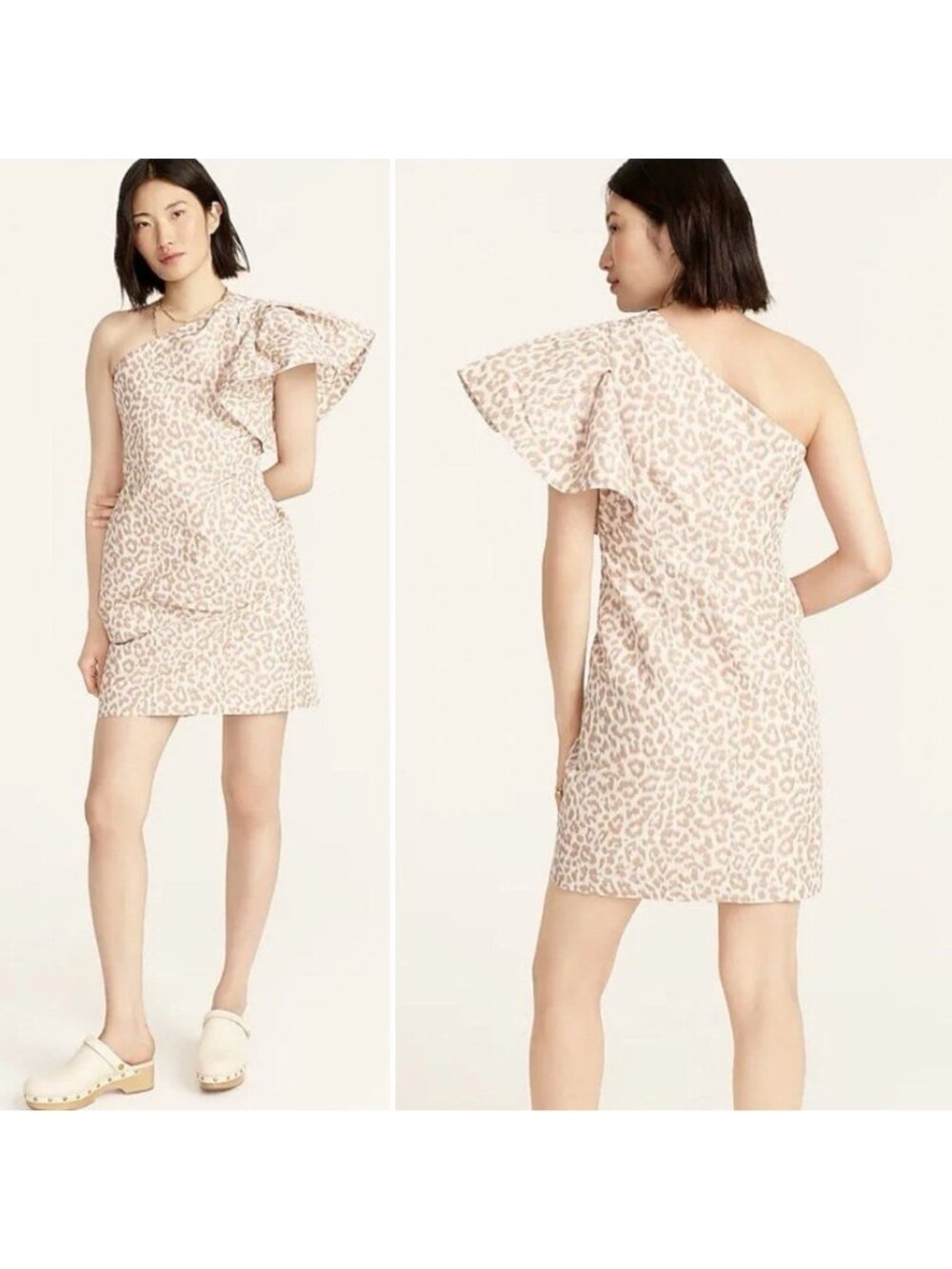 J Crew One Shoulder Dress 8